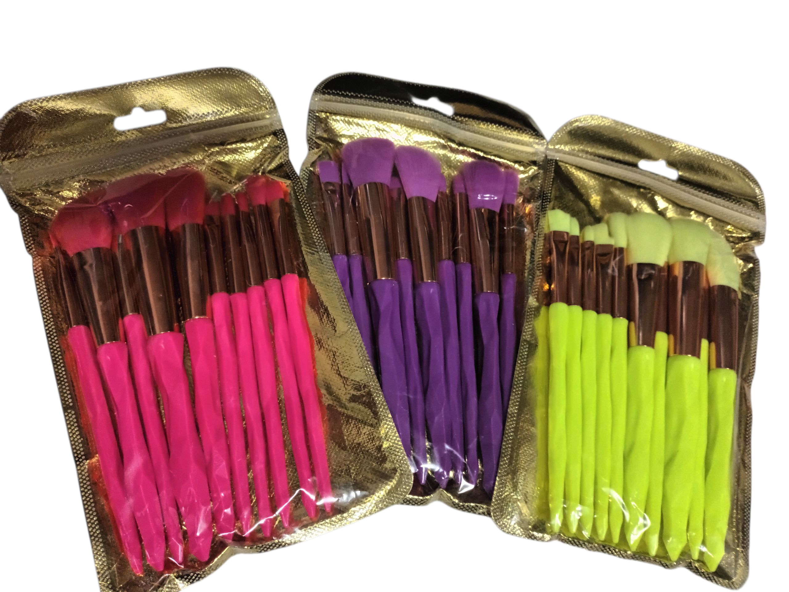 Set de 10 brochas de maquillaje de alta calidad